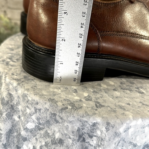 Dockers Pro-Style Comfort Brown Leather Square Toe Dress Oxfords Men’s 10M✨VGUC✨ - Picture 11 of 12